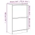 Ormarić za cipele bijeli 60x34x96,5 cm konstruirano drvo