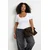 Trendyol Curve Ženska bluza Tbbss26Af00049, Bela