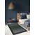 Decormat Vinil preproga Siv okvir 140x210 cm