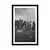 Plakat s paspartujem edinstveni New York v črnobeli varianti - 60x90 no frame