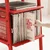 Hanah Home stalak za gramofon CPT4830-50, 50 cm, crveni