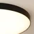 LED plafonsko svetlo MAYA LED/36W/230V prečnik 50 cm crna