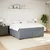 Vidaxl Box spring postelja z vzmetnico temno siva 180x200 cm žamet