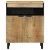 vidaXL Bivak Brown 60x33x75 cm Masivni les Mango