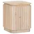 vidaXL Ročno izdelan set stranskih miz 2 pcs Bela 45 x 45 x 45 cm