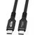 MicroConnect USB3.2CC01.5 USB kabel USB 3.2 Gen 2x2 1,5 m USB C črne barve