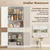 Homestar Kuhinjska omara 80x395x1864 cm bela