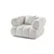 ATELIER DEL SOFA Fotelja Petra White