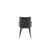 Venture Design Set 2 jedilnih stolov 61x58x92 cm črni