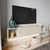 Hanah Home TV komoda Twist LED, 160 cm, travertin