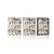 Plakat Zen kamni v peščenih krogih - 40x60 silver