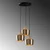Opviq Luster Dodo-6277, 46x46 cm, 3xE27