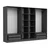 Hanah Home Garderober Kale-5044, 270x210x52 cm, Antracit
