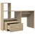 Stol Sonoma hrast 131,5 x 50 x 106,5 cm Konstruirano drvo
