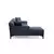 Atelier del Sofa Ugaona garnitura Petra L 145x69x88cm Plava