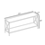 Hanah Home TV Komoda Xena, 120x45,7x33 cm, Braon-Crna