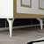 HANAH HOME Komoda Karya White Gold