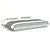 Okvir za krevet bijeli 180 x 200 cm konstruirano drvo
