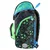 Play Logic set 4u1 Neon Football, Anatomski ranac, Torba za patike, 2 pernice, Crni