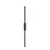 Crna zidna LED lampa 12W 3000K IP20 1m