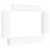 TV ormar 8 pcs Visoki sjaj bijela