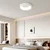 Brilagi - LED prigušiva stropno svetlo FALCON MODERN LED/30W/230V 40 cm bela + DO