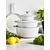 CS Solingen Set posod CS-094805 litinová Xanten 7 ks white