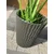 DIKER HOME Plastična saksija za cveće 40x71 cm bela