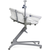 CHICCO Posteljica/stol/stol Chicco Baby Hug Pro - Bela Krem