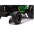 Akumulatorski traktor s prikolico temno zelena 24 V