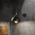 Opviq 892OPV1234 Zidna lampa, Crna