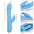 California Exotics Elite Rotating Rabbit Blue