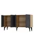 Hanah Home Konzolni sto Violet, 150x75x35 cm, Antracit