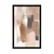 Plakat abstraktne oblike No10 - 30x45 silver