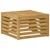 Vanjski stol Čvrsto drvo akacije Bijela 59 x 59 x 37 cm