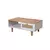 Hanah Home Klub sto Bohem, 55x100x45 cm, Smeđi