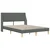 vidaXL Konstrukcija postelje z vzglavjem priključna plošča