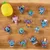 Disney+Stitch mini presenečenje figura v obliki ananasa kapsula serija 4 1 kos