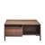 Hanah Home Klub sto Shp-660-Oo-1, 90x42x90 cm, Boje hrasta