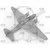 ICM ICM72205 Ki-21-la Sally Japonski težki bombnik 1:72