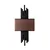 Opviq Zidna lampa Axis-15103, 35x75x10cm, IP20, Crno-braon
