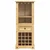 Stalak za vino Corona 56x35x134,5 cm od masivne borovine