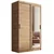 Garderobna omara Hailey - 120 cm - artisan hrast