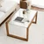 Hanah Home Klub sto Via 85x40x55cm Smeđe