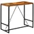 Vidaxl Barska miza iz trdnega predelanega lesa 120x60x106 cm