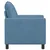 Vidaxl Kavč Modra 76 x 81 x 87,5 cm Blago