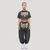 GymBeam Women‘s Abyss Sweatpants Charcoal