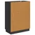 Ormar s ladicama Crna 66 x 34,5 x 87 cm Konstruirano drvo