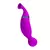 Vibrator Magic Flute, 17.8cm, Ljubičasti