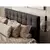 Antracitno siva boxspring postelja s prostorom za shranjevanje 200x200 cm Tasca – Maison de Reve